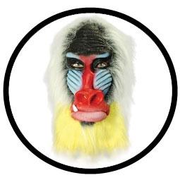 Pavian Maske Mandrill Bunt bestellen